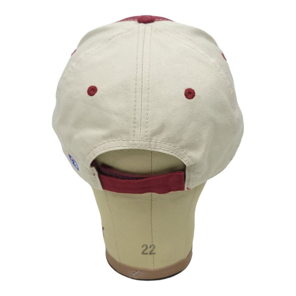 The Game Texas A&M Aggies Strapback Cap Trucker Baseball Hat Maroon White - Picture 4 of 12